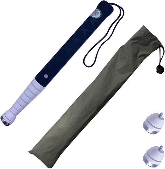 Telescopic Blind Cane - Titanium Alloy Folding Climber Cane That, for The Blind or Visually Impaire, Lnclude Nylon Bag + Optional Crutch tip(C,118cm/46.5in)