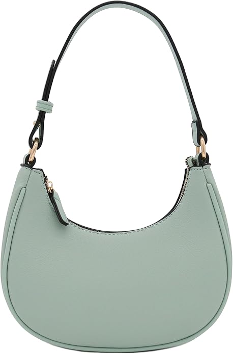 FashionPuzzle Small Crescent Shoulder Bag Underarm Purse