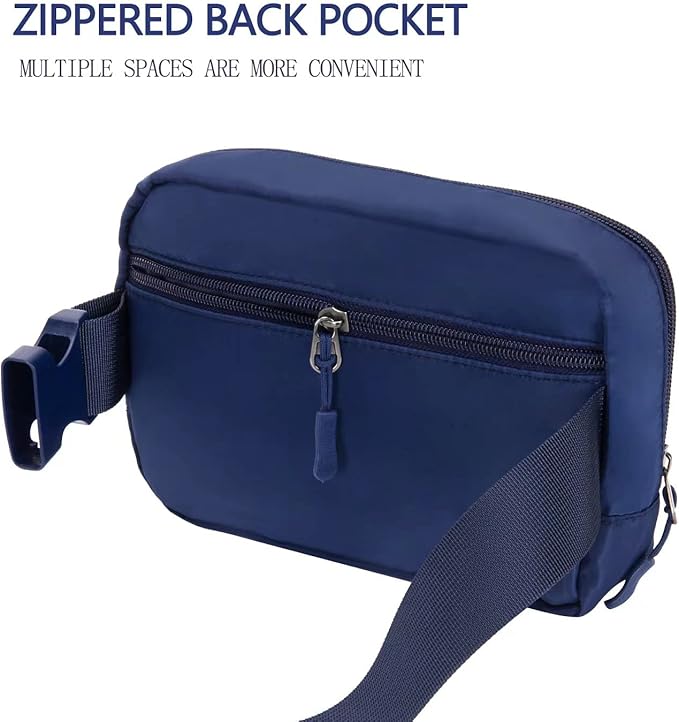 Belt bag Fanny pack crossbody bags for women Everywhere belt bag (blue)