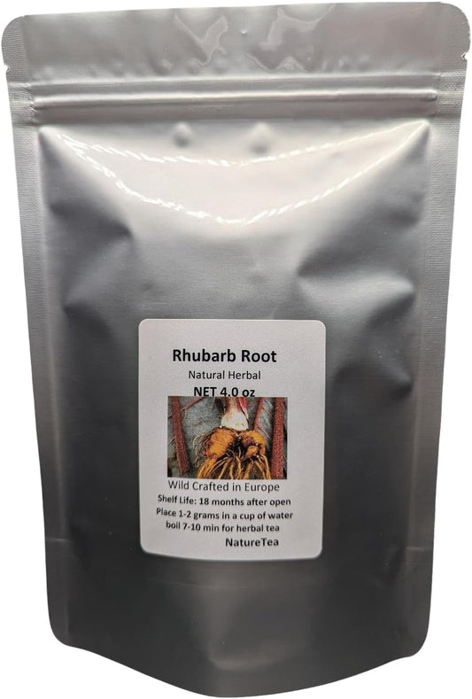 Rhubarb Root - Dried Rheum officinalis Granule from 100% Nature (8 oz)