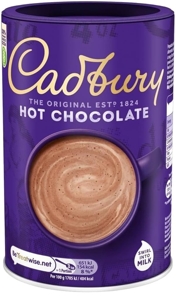 Cadbury Original Drinking Hot Chocolate 500g (Pack of 1)