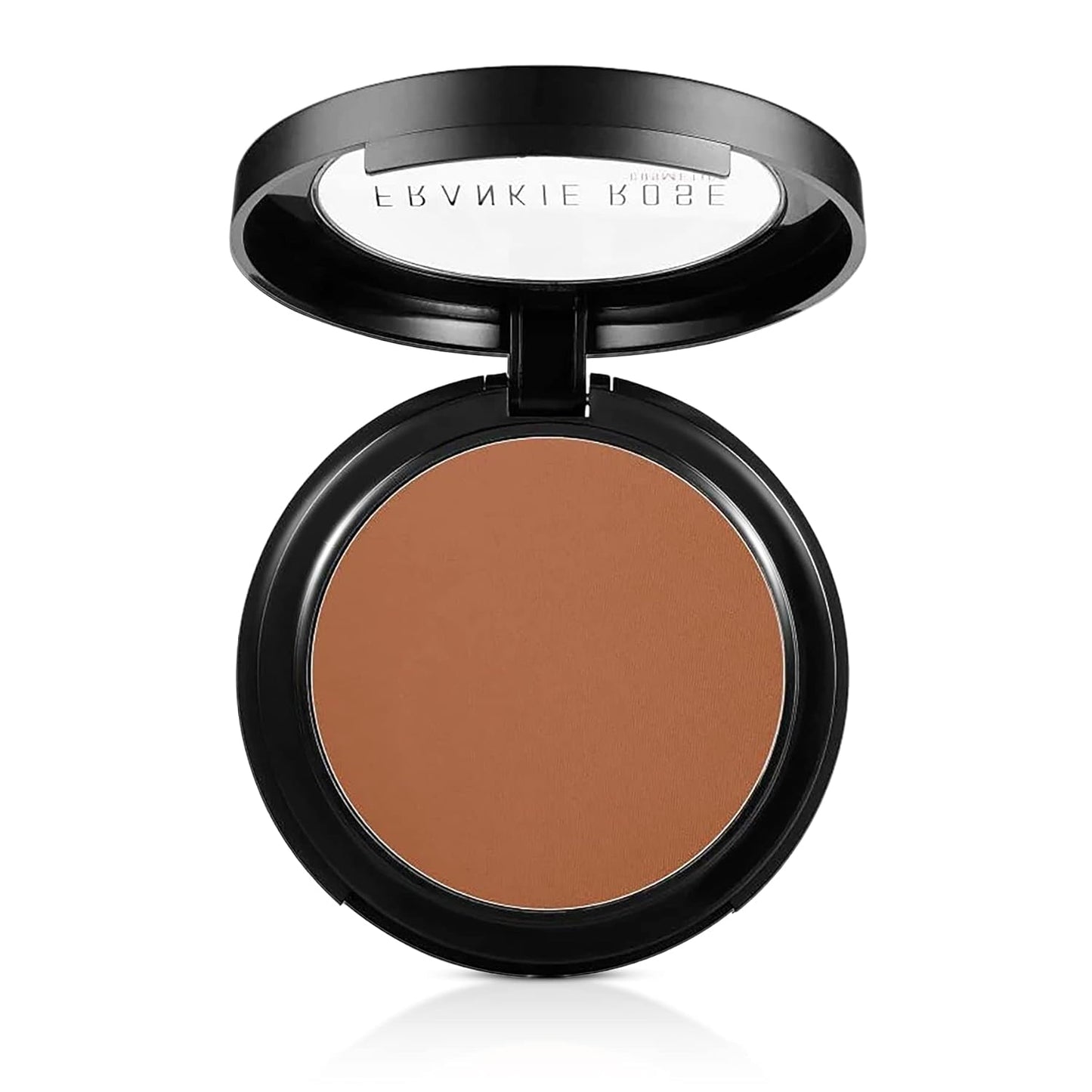 Frankie Rose Cosmetics Powder Foundation â Full Coverage Face Powder For Pores & Imperfections, Evens Out Skin Tone & Shine-Control | 58 Grams (Chestnut)