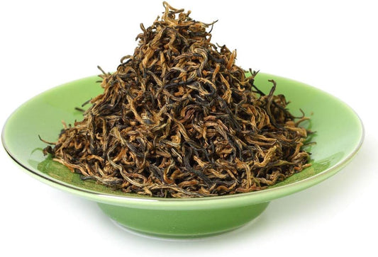 GOARTEA Lapsang Souchong Black Tea - No Smoky - 250g / 8.8oz Supreme Grade - Traditional Chinese Tea Loose Leaf - Golden Buds
