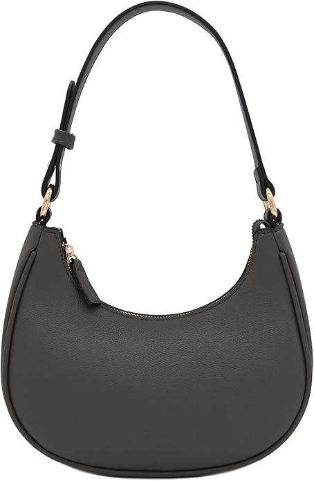 FashionPuzzle Small Crescent Shoulder Bag Underarm Purse