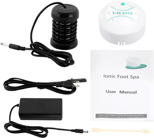 25w Foot Detox Machine, Ionic Detox Portable Foot Bath Spa Cleanse Machine for Home Travelling USE
