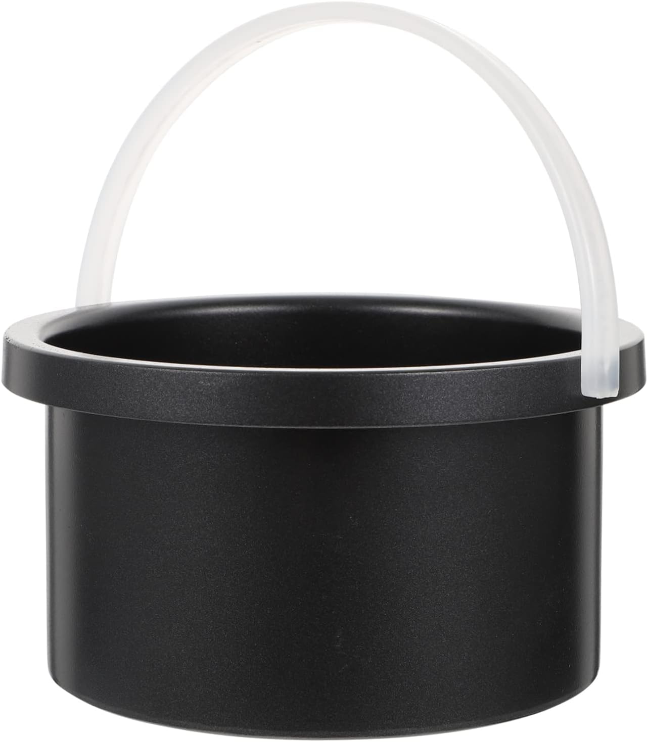 Non-stick Aluminum Wax Melting Container Bowl Durable Wax Pot for Hair Removal Heat Resistant Accessory for Home and Salon Use Black Melting Pot