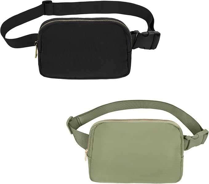 VOROLO Fanny Pack For Women And Men Crossbody Bag Belt Bag with Adjustable Strap Graduation Gifts