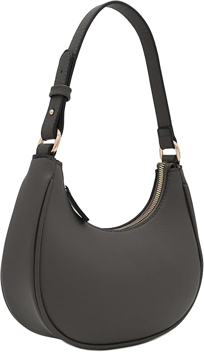FashionPuzzle Small Crescent Shoulder Bag Underarm Purse