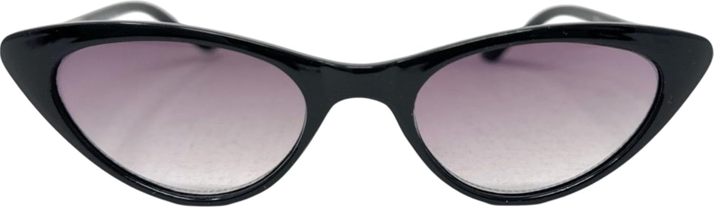 The Ashlee Cat Eye Reading Sunglasses, UV400 Tinted Readers, Fashion Sun Readers, Spring Hinges