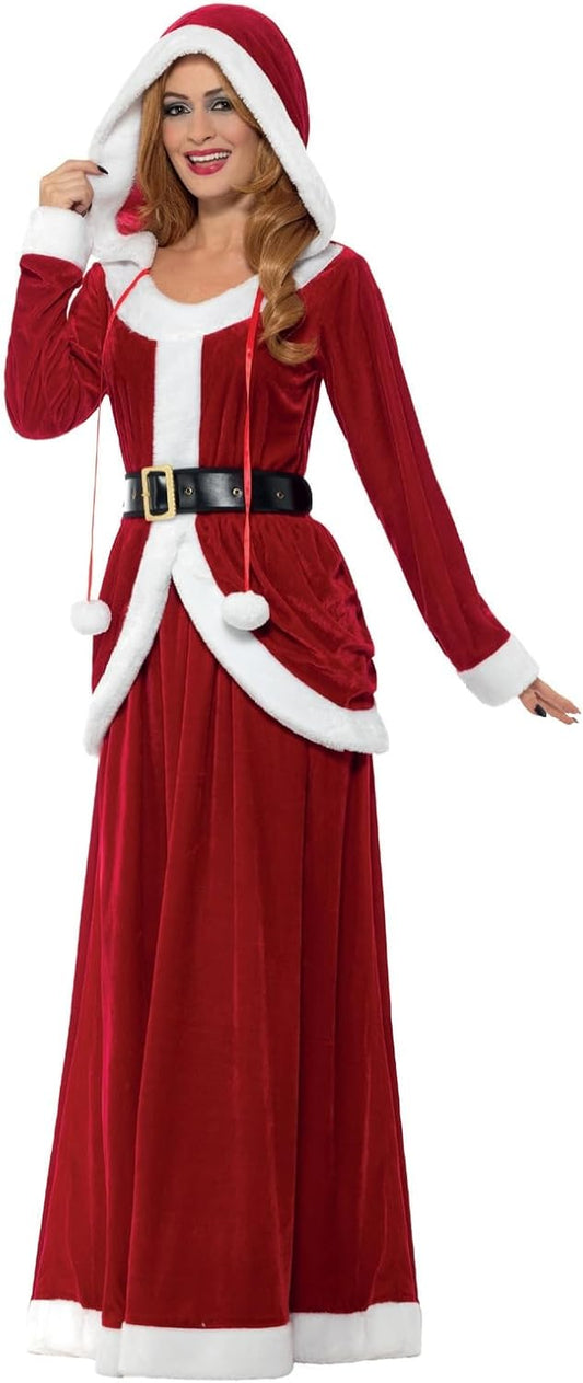 Smiffys Women's Deluxe Ms Claus Costume