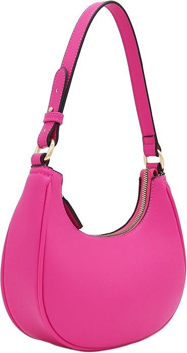 FashionPuzzle Small Crescent Shoulder Bag Underarm Purse