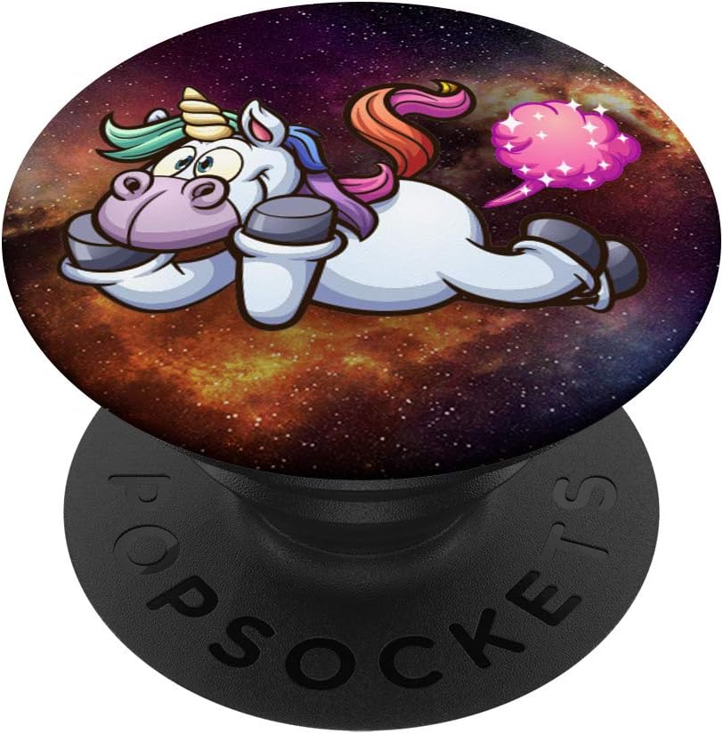 Galaxy Space Funny Lazy Unicorn Farting