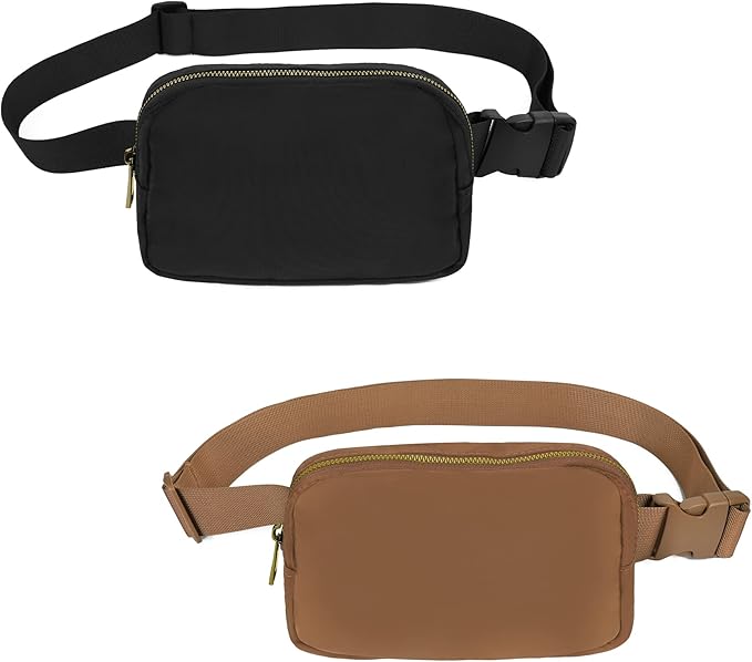 VOROLO Fanny Pack For Women And Men Crossbody Bag Belt Bag with Adjustable Strap Graduation Gifts