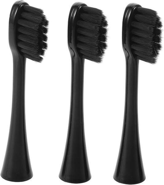 FRCOLOR 3pcs Soft Bristles Toothbrush Replacement Heads for Electric Toothbrush Compatible with Smart Oral Cleaners Easy Installation for Adults Versatile Use Travel