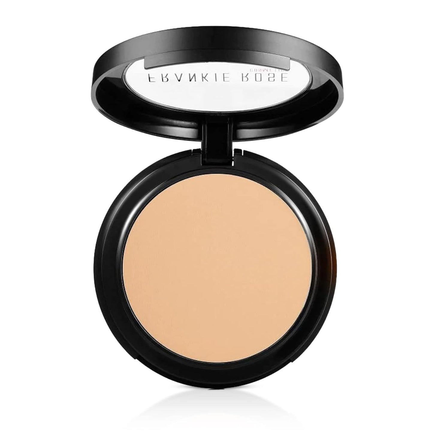 Frankie Rose Cosmetics Powder Foundation â Full Coverage Face Powder For Pores & Imperfections, Evens Out Skin Tone & Shine-Control | 58 Grams (Porcelain)