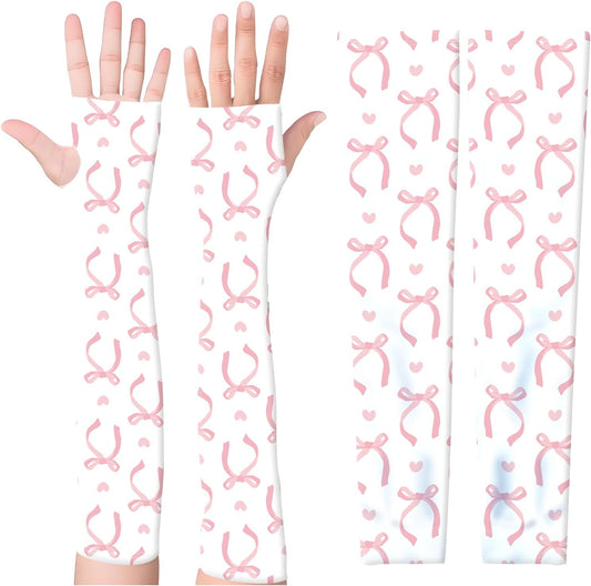 Gardening Sleeves, Farm UV Sun Protection Cooling Arm Sleeves with Thumb Hole