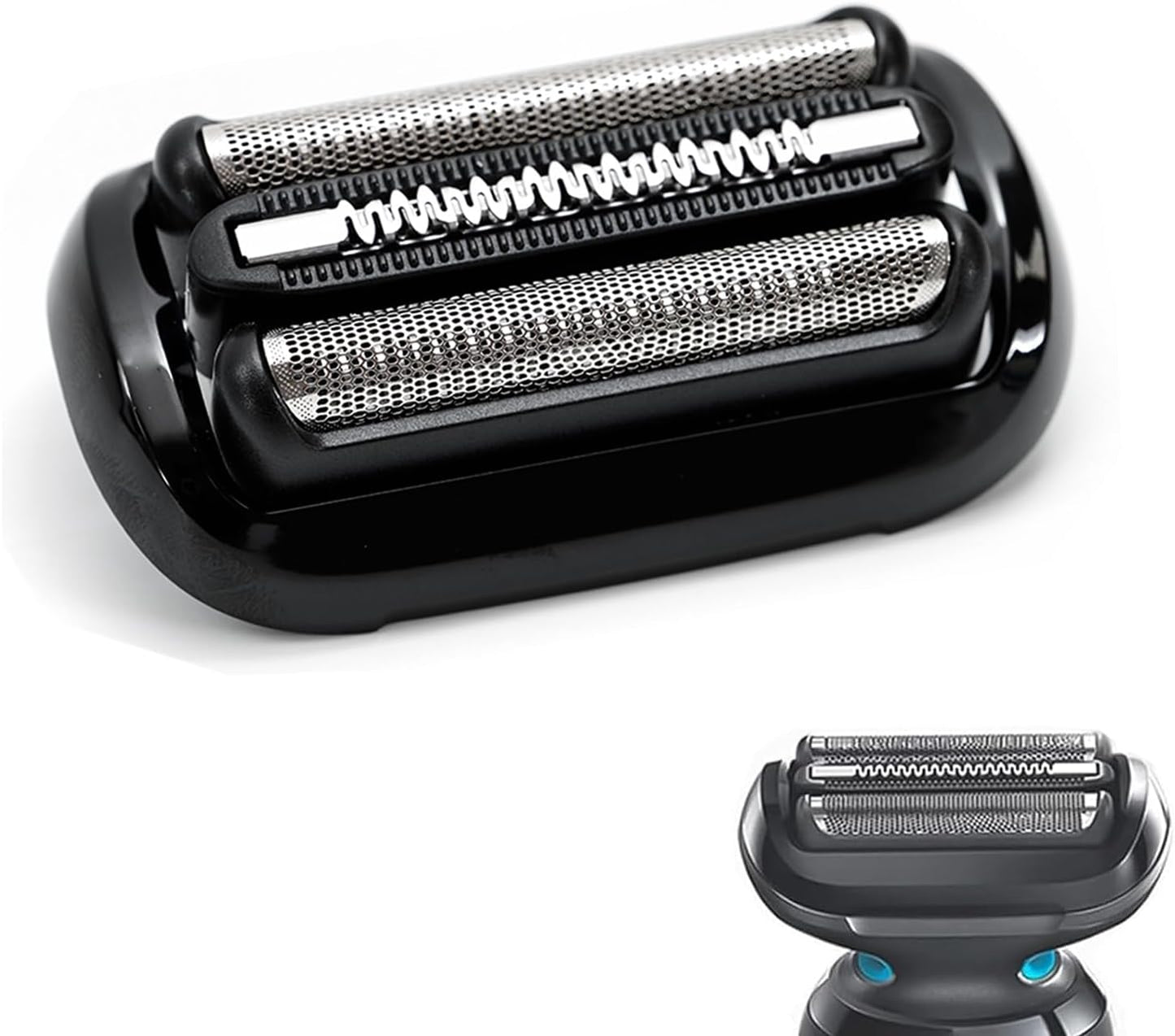 53B Replacement Head Compatible With Braun Series 5 6, 53B Wet and Dry Replacement Foil and Cutter for Braun Electric Shaver S5 S6 5409 5762