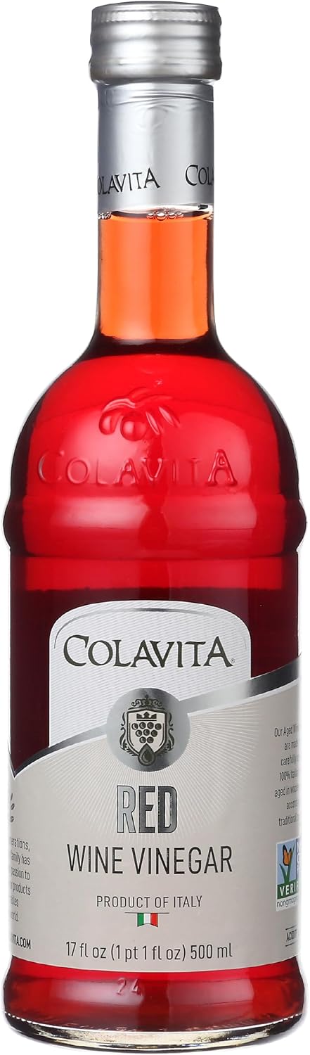Colavita Wine Vinegar - Red Wine Vinegar, 17 Fl Oz
