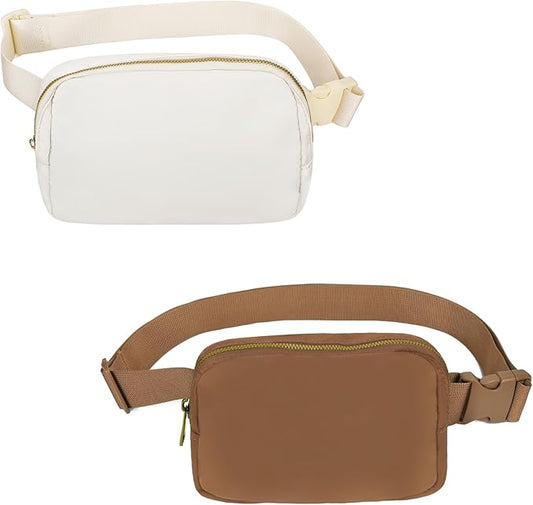 VOROLO Fanny Pack For Women And Men Crossbody Bag Belt Bag with Adjustable Strap Graduation Gifts