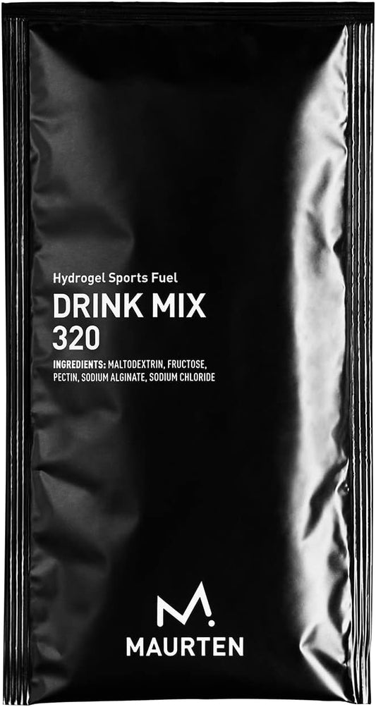 Maurten Drink Mix 320 - Box of 14 Sachets - High-Carb Sports Drink with 80g Carbohydrates per Serving - Hydrogel Technology for Endurance & Performance, No Preservatives, Vegan & Gluten-Free