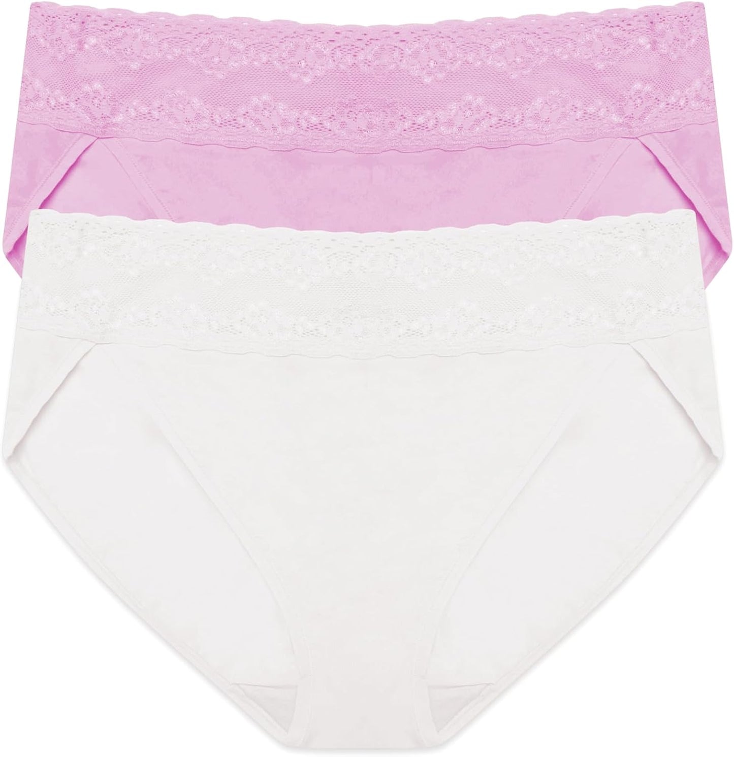 Natori Women's Bliss Perfection One Size French Cut Brief 2-Pack 773154P2