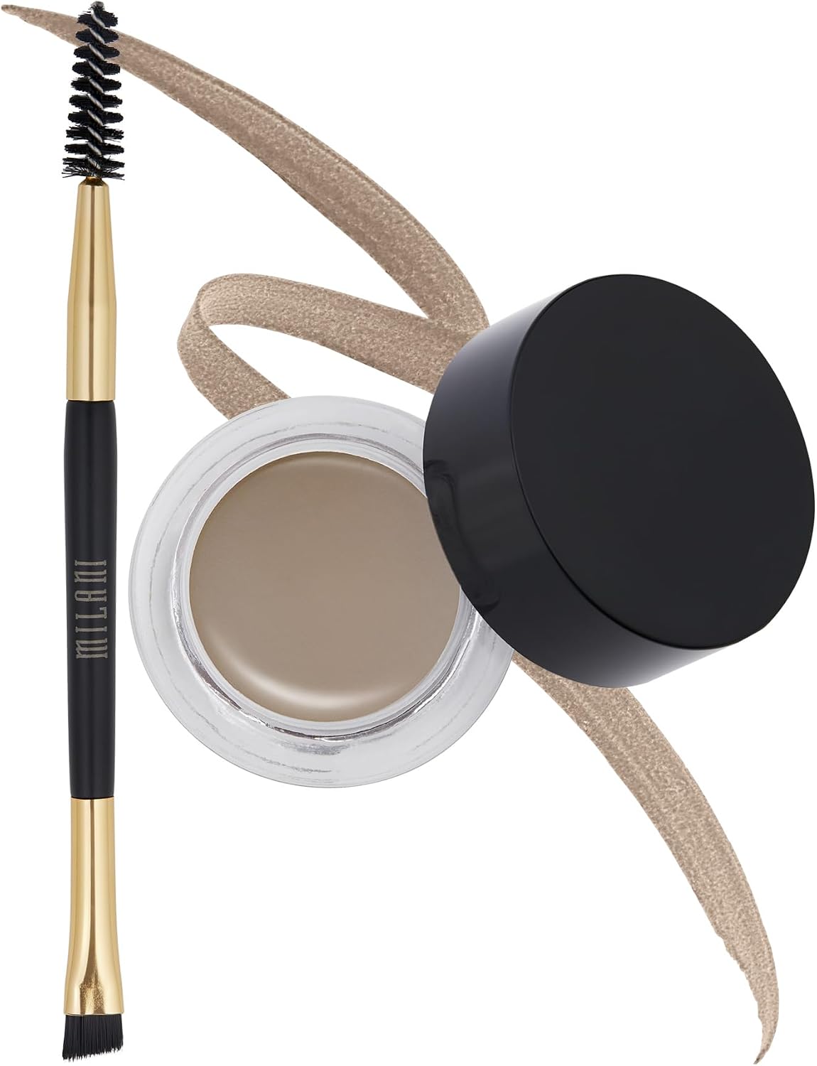 Milani Stay Put Brow Color - Natural Taupe (0.09 Ounce) Vegan, Cruelty-Free Eyebrow Color that Fills and Shapes Brows‚Ķ