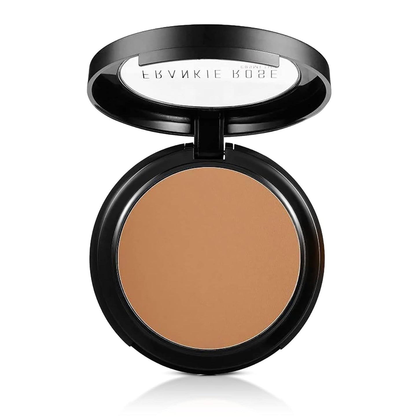 Frankie Rose Cosmetics Powder Foundation â Full Coverage Face Powder For Pores & Imperfections, Evens Out Skin Tone & Shine-Control | 58 Grams (Tan)