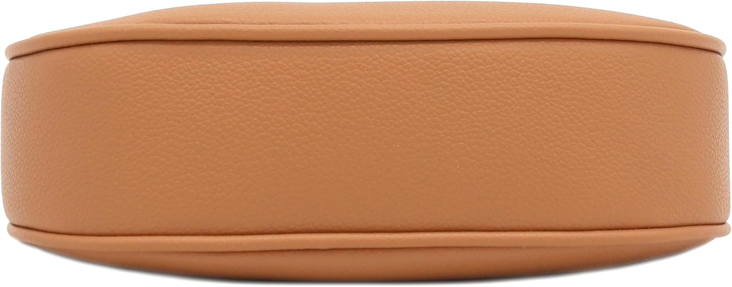 FashionPuzzle Small Crescent Shoulder Bag Underarm Purse