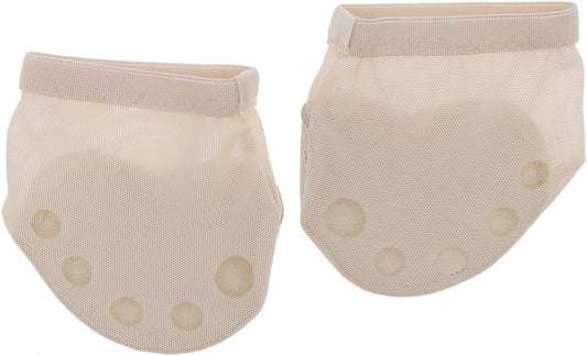 1 Pair Forefoot Pads Half Socks Ballet Toe Protector Belly Dance Cushion Foot Protector for Dance Practice
