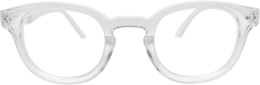 In Style Eyes Focus Pocus Retro Panto Reading Glasses - Classic Round Keyhole Bridge Readers for Men and Women
