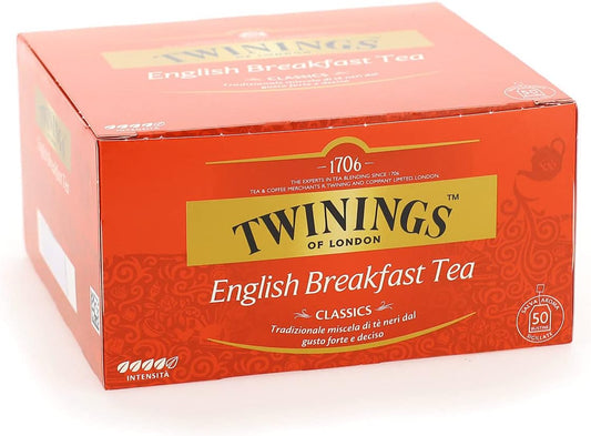 Twinings Tea English Breakfast Tea, 50 ct 3.53 oz