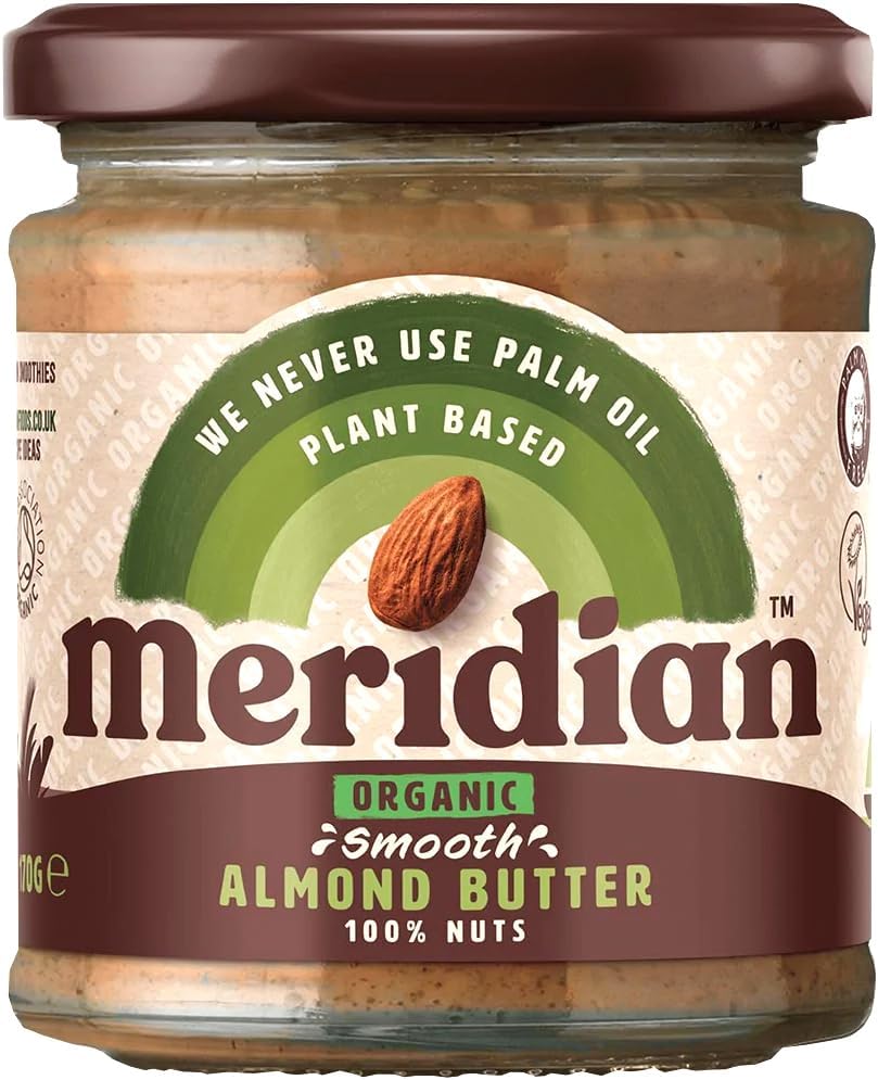 Meridian - Organic Almond Butter Smooth With Salt 100% - 170g