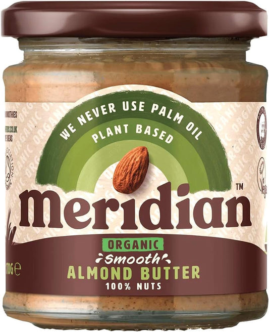 Meridian - Organic Almond Butter Smooth With Salt 100% - 170g