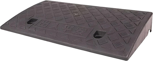 2.7-5" High Curb Ramp, Portable Lightweight Plastic Threshold Ramp, Car Ramp Kerb Ramp for Driveway, Loading Dock, Sidewalk, Scooter, Bike, Motorcycle(Black,Height 9cm/3.5inch)