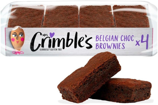 Mrs Crimble's 4 Double Choc Brownies, 190 g
