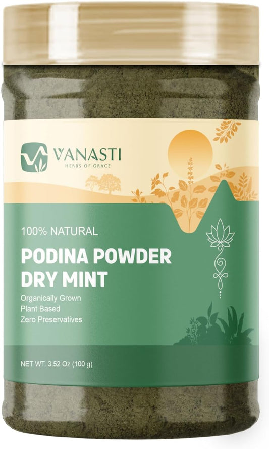 Podina Powder | Pudina | Mentha Arvensis Linn | Mint Leaves | 100 gram