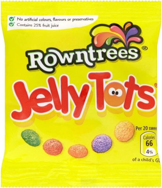 Rowntree's Jelly Tots (42g) - Pack of 6