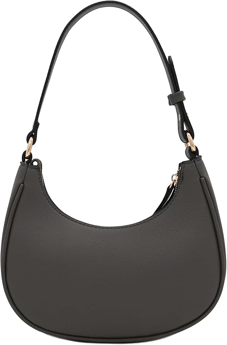 FashionPuzzle Small Crescent Shoulder Bag Underarm Purse