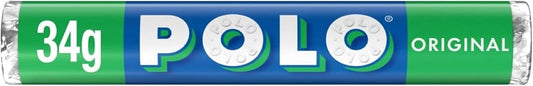 Nestle Polo Mint Original Tube 34g (Pack of 3)