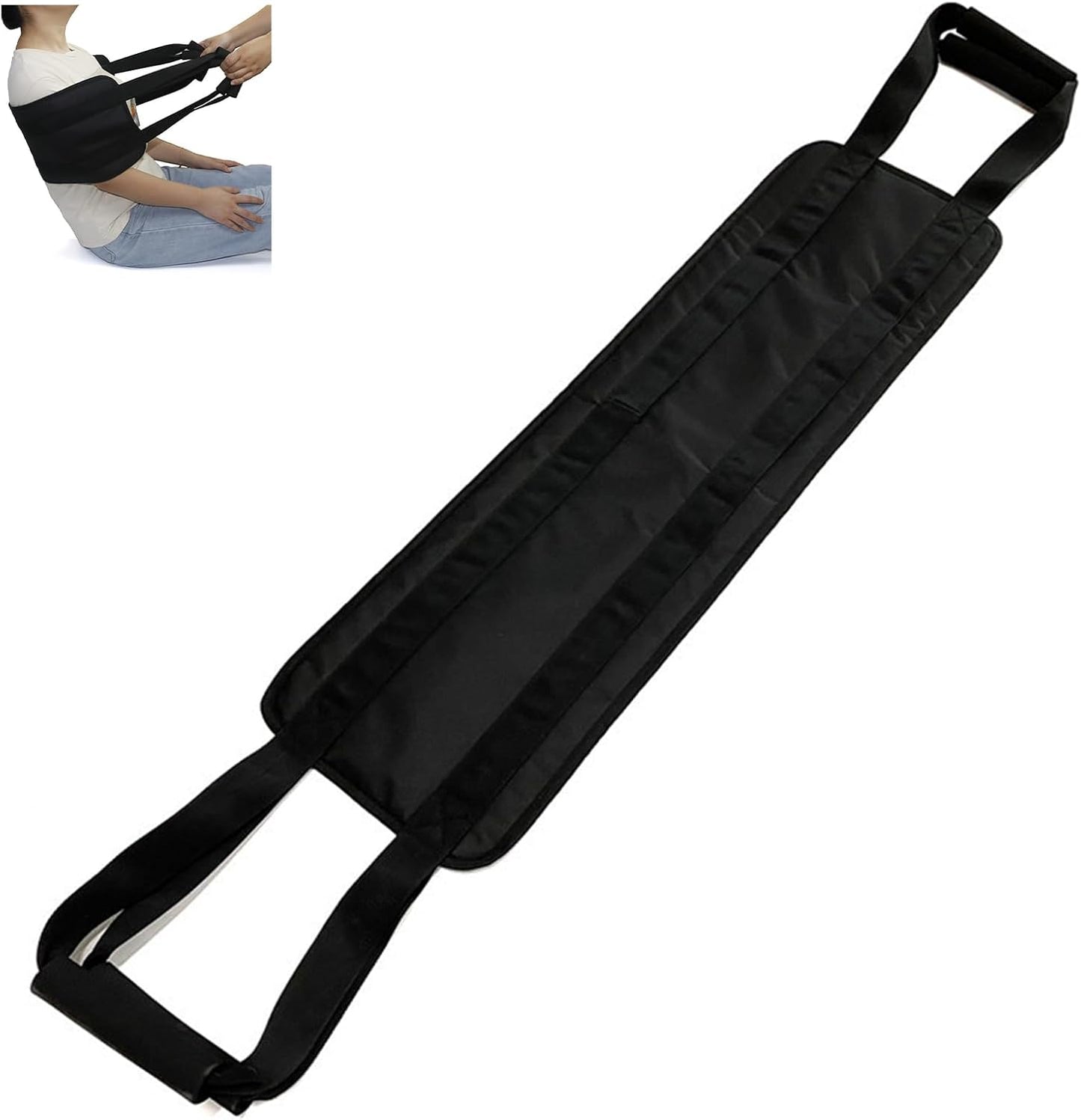 Transfer Nursing Sling for Patient, Elderly Safety Lifting Aids Non-Slip Gait Belt with Padded Handles Mobility Belt for Patient Care Transfer Sling for Movement