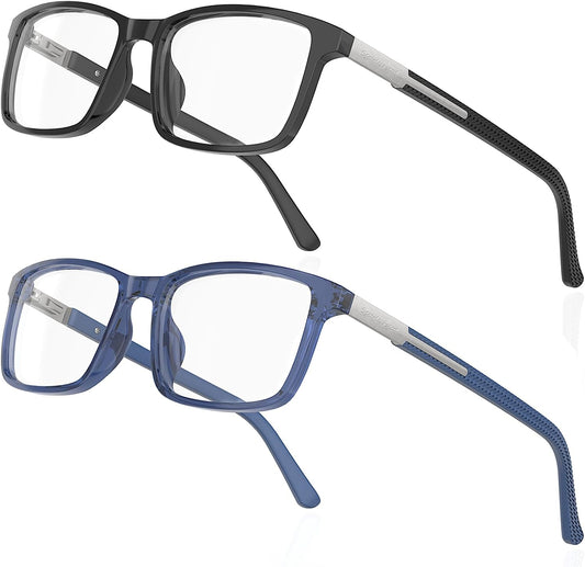 DEHOTRE Men's Progressive Multifocal Sunglasses No-Line Sun Readers UV400 TR90 Lightweight Frame for Driving & Outdoor