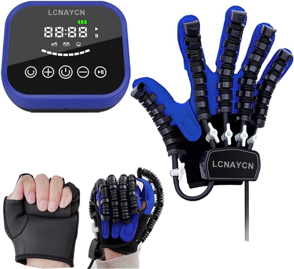 Rehabilitation Robot Gloves for Hemiplegia Stroke Cerebral Palsy,Stroke Gloves,Hand Restorey Equipment(Right Hand-S)