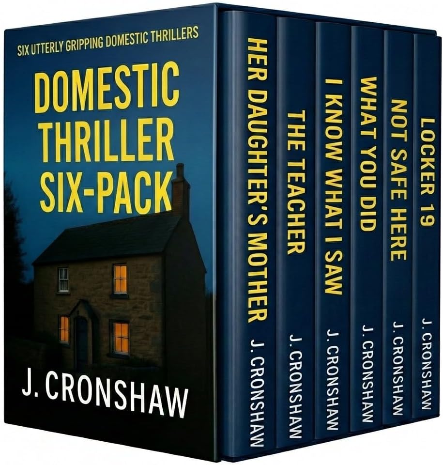Domestic Thriller Six-Pack: Six Page-Turning Psychological Thrillers of Family Secrets, Lying Husbands, and Shocking Twists (Standalone Psychological Thrillers)