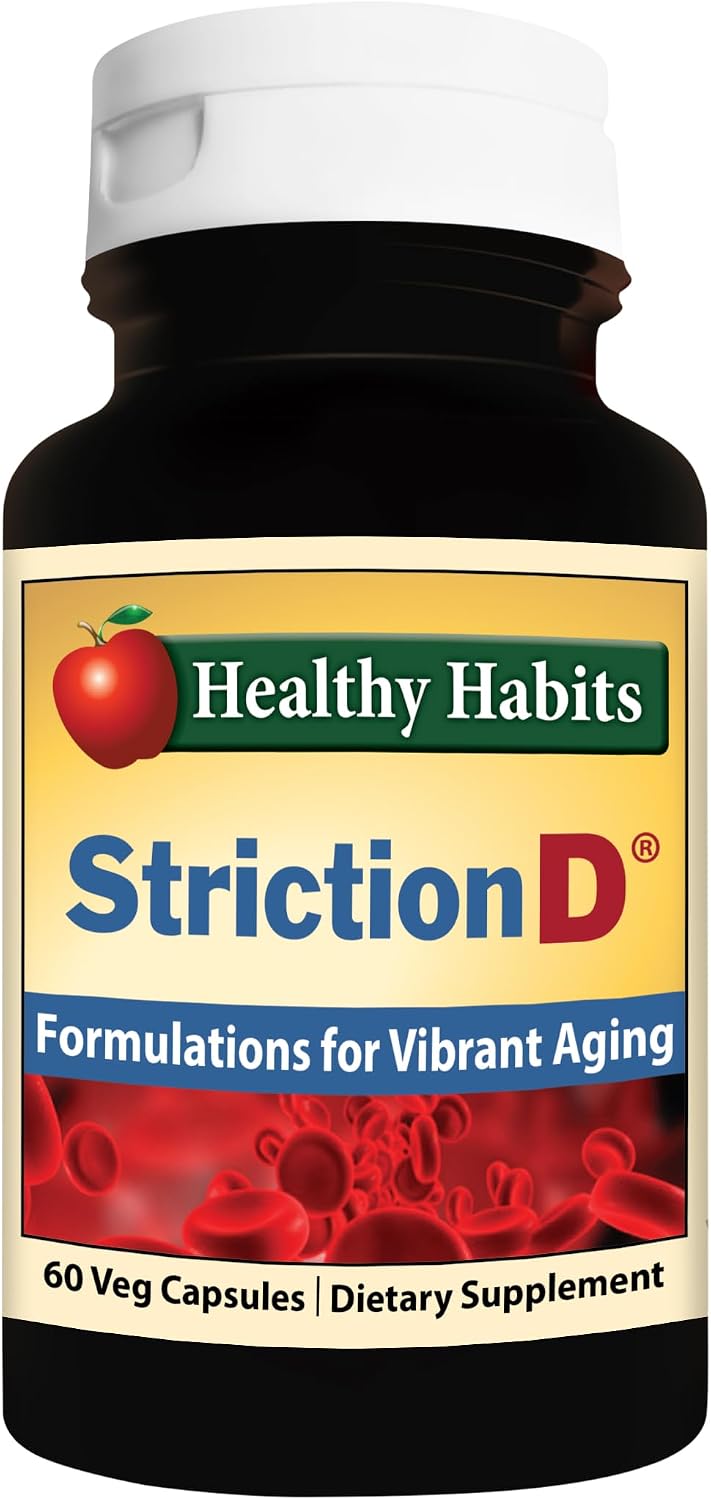 Healthy Habits StrictionD with Thiamin, Zinc, Chromium, Glucohelp Banaba Extract and Ceylon Cinnamon