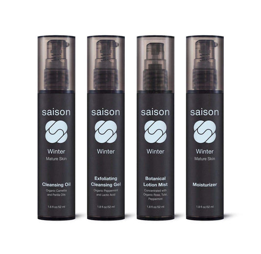 SaisonÂ® Winter Face Collection Gift Set | Organic, Natural, Vegan & Cruelty Free Beauty