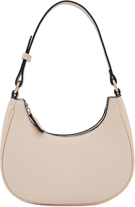 FashionPuzzle Small Crescent Shoulder Bag Underarm Purse