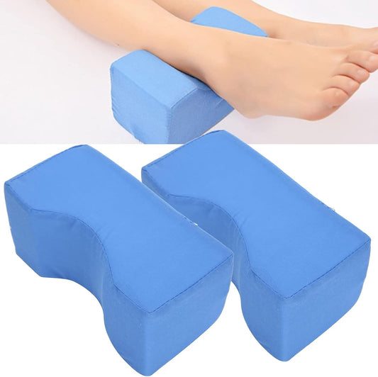 Brrnoo Foot Elevator Support Pillow, 2pcs Ankle Anti‑Bedsore Cushion Leg Rest Elevating Pad Support and Pillow for Surgery, Injury, Knee Replacement or Rest
