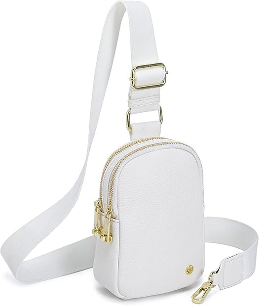 INICAT Small Sling Bag for Women Everyday & Travel Crossbody Bags Lightweight Cross Body Purses Vegan Leather