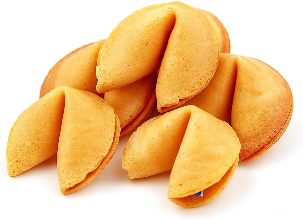 Sky | Fortune Cookies 50Pk | Premium USA Baked, Bulk Fortune Cookies Individually Wrapped