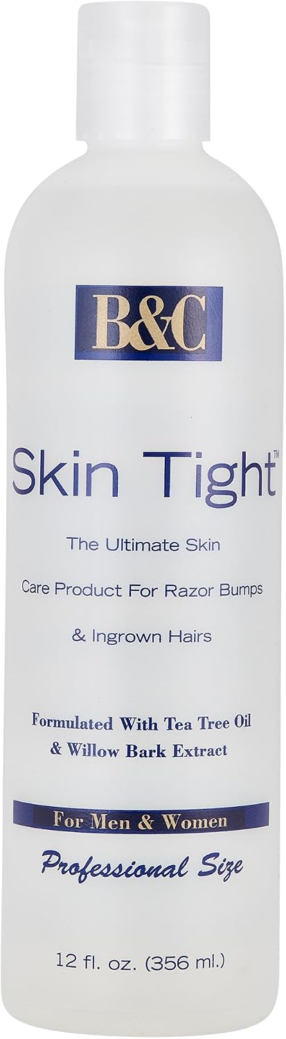 B&C Skin Tight Product for Razor Bumps & Ingrown Hairs-Extra Strength(12 oz)